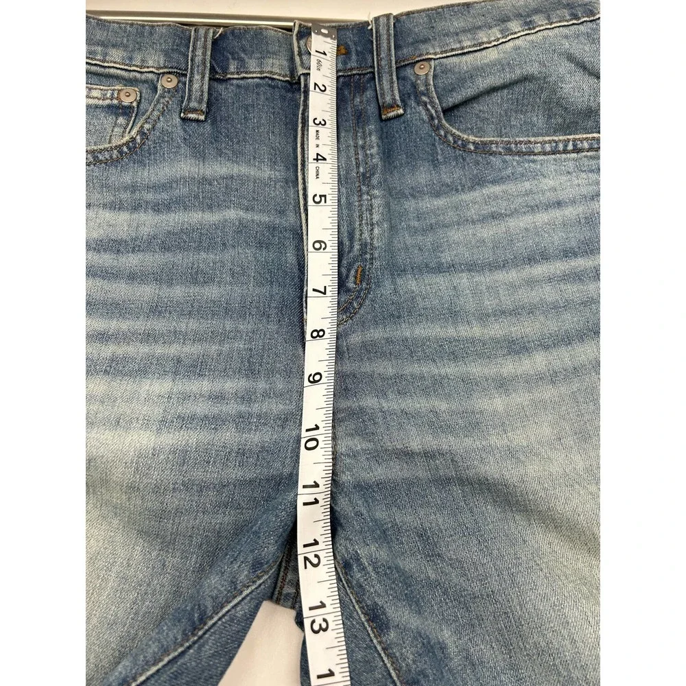 MADEWELL Two Tone High-Rise Slim Boy Jean Size 28 - Picture 16 of 16